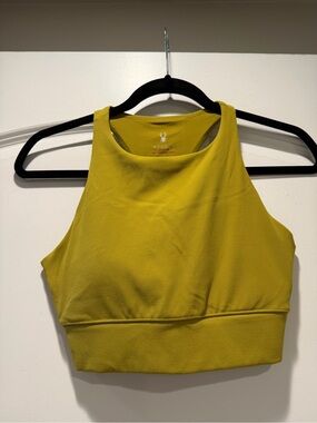 Spyder Yellow Active Racerback Tank